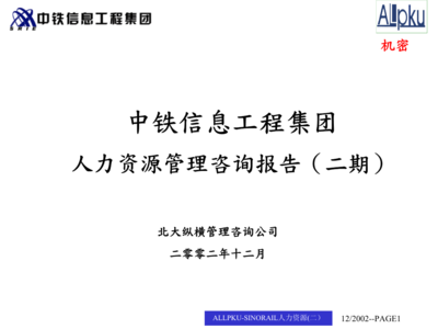 中铁信息人力资源建设.分析.ppt